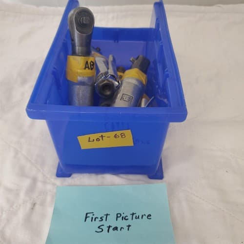 Lot of 5 Assorted Heavy Duty Pneumatic Air Ratchet Wrench Air Tool LOT-68 - Thumbnail 2