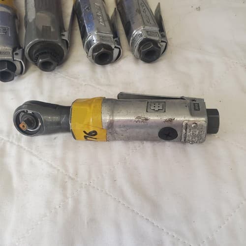 Lot of 5 Assorted Heavy Duty Pneumatic Air Ratchet Wrench Air Tool LOT-68 - Thumbnail 7