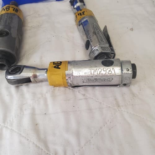 Lot of 5 Assorted Heavy Duty Pneumatic Air Ratchet Wrench Air Tool LOT-68 - Thumbnail 16