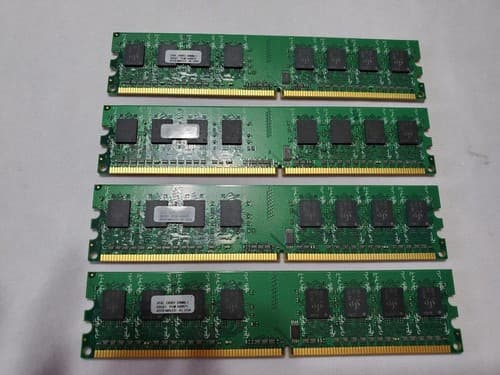 2GB Total DDR2 Dimm1 B0QFT PO# 149971 USA Made Memory - Image 1