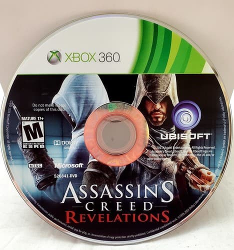 Assassin's Creed: Revelations Microsoft Xbox 360 Video Game Disc Only - Image 1