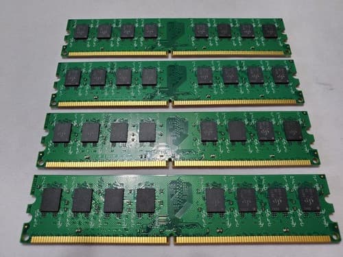 2GB Total DDR2 Dimm1 B0QFT PO# 149971 USA Made Memory - Thumbnail 3