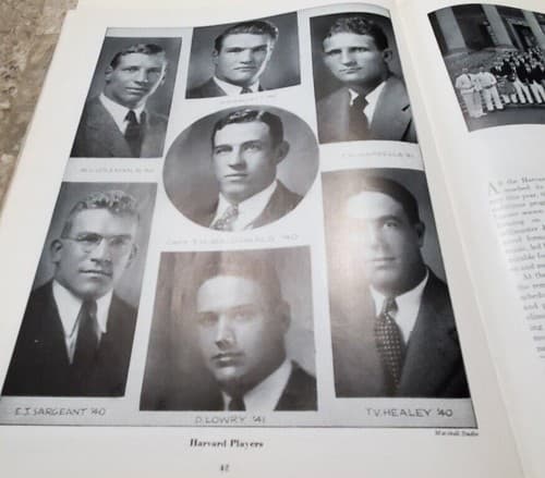 FOOTBALL Harvard AA News vs. Yale GAME Official Program November, 25 1939 - Thumbnail 9