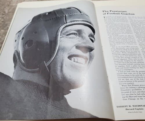 FOOTBALL Harvard AA News vs. Yale GAME Official Program November, 25 1939 - Thumbnail 6