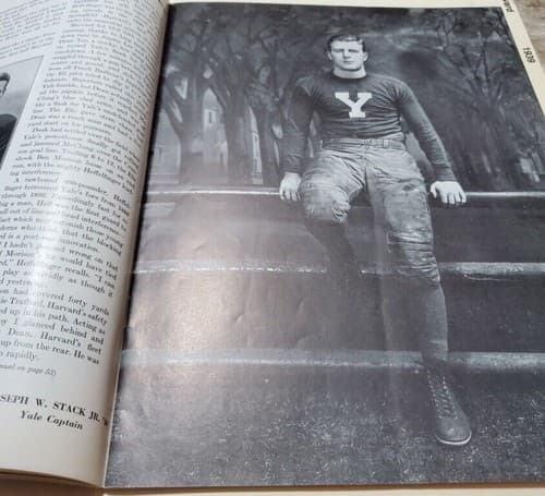 FOOTBALL Harvard AA News vs. Yale GAME Official Program November, 25 1939 - Thumbnail 5