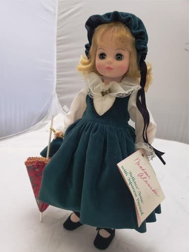 Original Madame Alexander Bellows Anne Doll #1568 with Japanese Parasol 14 inch - Thumbnail 4