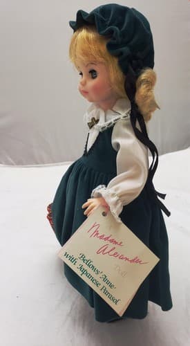 Original Madame Alexander Bellows Anne Doll #1568 with Japanese Parasol 14 inch - Thumbnail 5