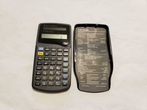 Texas Instrument TI-36X Scientific Solar Calculator. Tested And Works - Image 1
