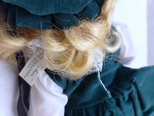 Original Madame Alexander Bellows Anne Doll #1568 with Japanese Parasol 14 inch - Thumbnail 8