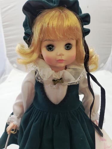 Original Madame Alexander Bellows Anne Doll #1568 with Japanese Parasol 14 inch - Thumbnail 9