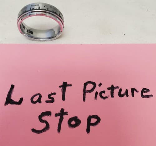 Tungsten Carbide Super Mario Video Game Spinner Ring - Thumbnail 8