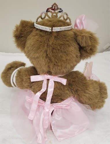 Build a Bear Workshops Brown Bear With Pink Ballerina Tutu Outfit - Thumbnail 6