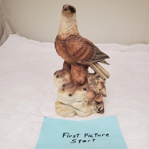 Vintage American Eagle Ceramic Porcelain Figurine - Image 1