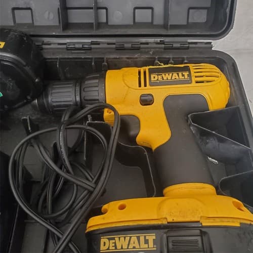 Dewalt 18V DC759 Cordless Drill Impact Driver Kit With Case LOT-516 - Thumbnail 6