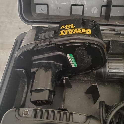 Dewalt 18V DC759 Cordless Drill Impact Driver Kit With Case LOT-516 - Thumbnail 7