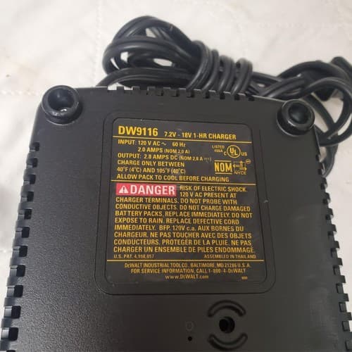 Dewalt 18V DC759 Cordless Drill Impact Driver Kit With Case LOT-516 - Thumbnail 11