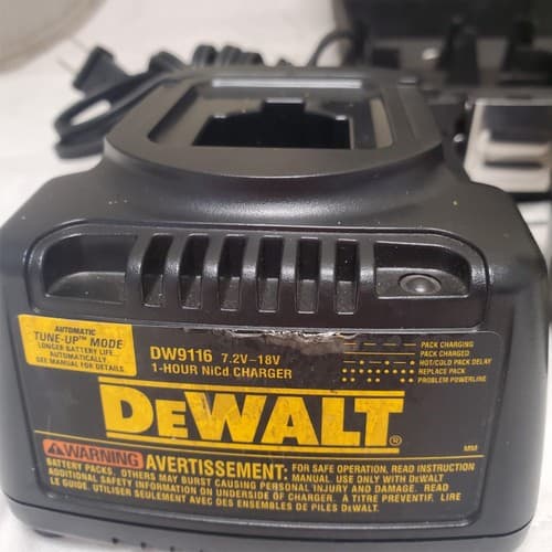Dewalt 18V DC759 Cordless Drill Impact Driver Kit With Case LOT-516 - Thumbnail 10