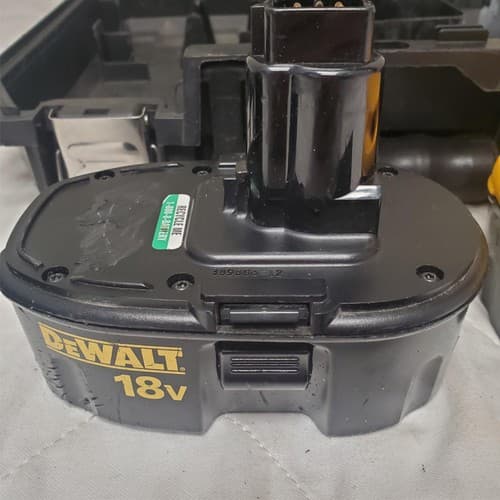 Dewalt 18V DC759 Cordless Drill Impact Driver Kit With Case LOT-516 - Thumbnail 12