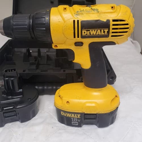 Dewalt 18V DC759 Cordless Drill Impact Driver Kit With Case LOT-516 - Thumbnail 15