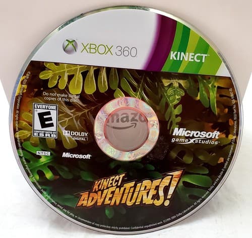 Kinect Adventures Microsoft Xbox 360 Game Disc Only - Image 1