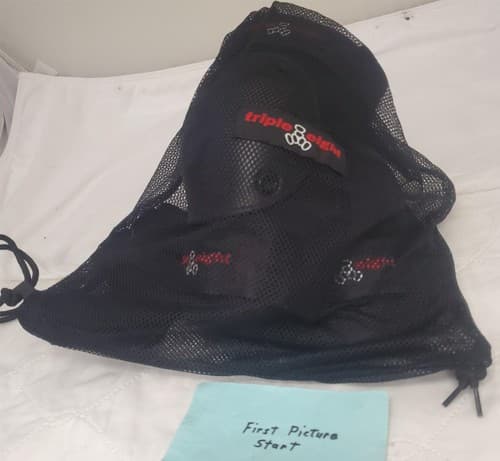 Triple Eight Black Multi-Sport Protective Knee Elbow Pads - Image 1