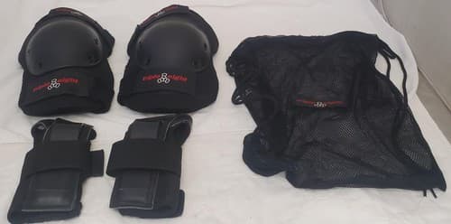 Triple Eight Black Multi-Sport Protective Knee Elbow Pads - Thumbnail 4