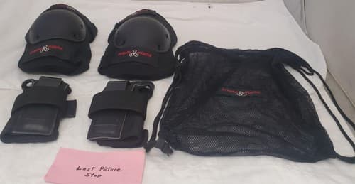 Triple Eight Black Multi-Sport Protective Knee Elbow Pads - Thumbnail 10