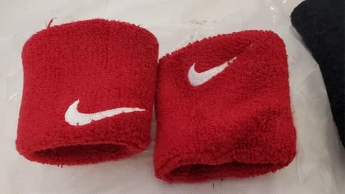 Set of 4 Vintage Nike Swoosh Wristbands - Thumbnail 3