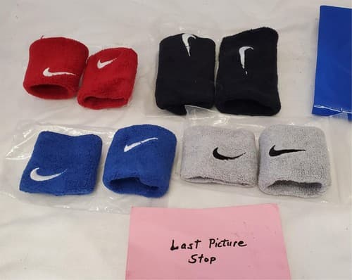 Set of 4 Vintage Nike Swoosh Wristbands - Thumbnail 7