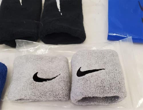 Set of 4 Vintage Nike Swoosh Wristbands - Thumbnail 6