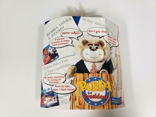 Used Bubba For President Mattel Talking Wisecrackin' Presidential Candidate 2000 - Thumbnail 4