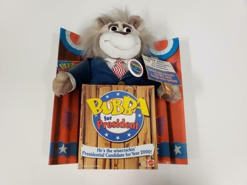 Used Bubba For President Mattel Talking Wisecrackin' Presidential Candidate 2000 - Image 1