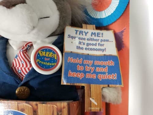 Used Bubba For President Mattel Talking Wisecrackin' Presidential Candidate 2000 - Thumbnail 2