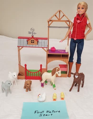 Barbie Sweet Orchard Farm Doll & Vet Playset - Image 1