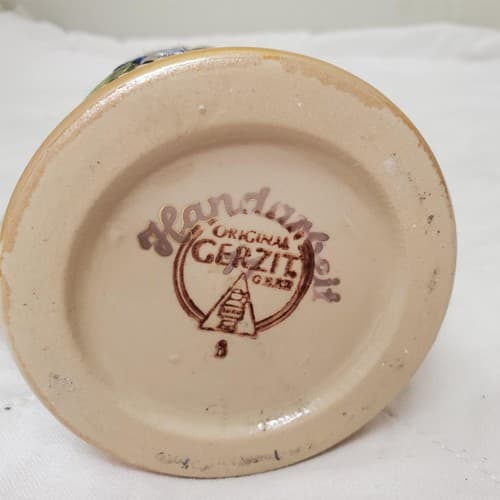 Germany Original Gerzit Gerz #9 Beer Stein with Lid - Thumbnail 6