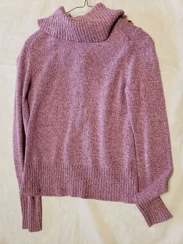 Ann Taylor LOFT Womens buttons collar Long Sleeve Sweater Wool Alpaca Size Small - Thumbnail 3