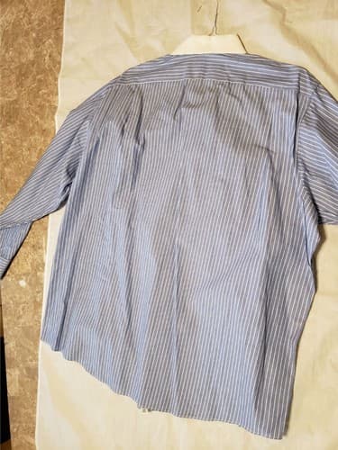 Tuttle Golf Collection Blue Casual Long Sleeve Button Down Cotton Shirt Size L - Thumbnail 3