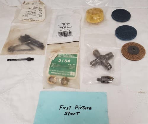 Wrightway 2154 Renu Seat with Mics. Drill Bits and Parts - Image 1