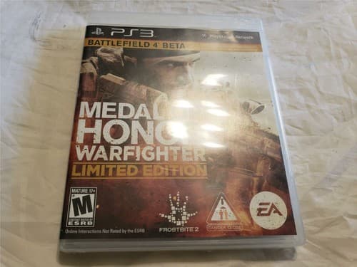 Medal of Honor Warfighter Limited Edition Playstation 3 Video Game PS3 Shooter - Image 1
