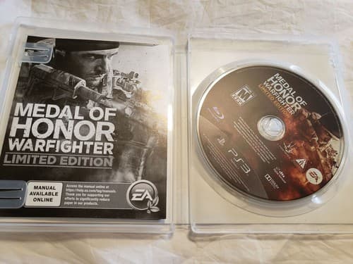 Medal of Honor Warfighter Limited Edition Playstation 3 Video Game PS3 Shooter - Thumbnail 2