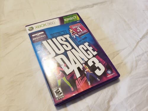 Kinect Just Dance 3 (Microsoft Xbox 360, 2011 Ubisoft) - Image 1