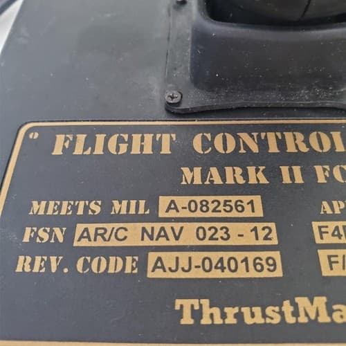 ThrustMaster Mark 2 II FCS Controller Flight Control System Flight Stick - Thumbnail 3