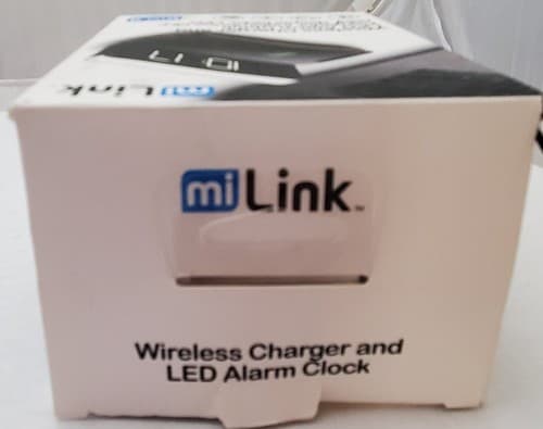 Mi-link Wireless Charger and LED Alarm Clock - Thumbnail 6