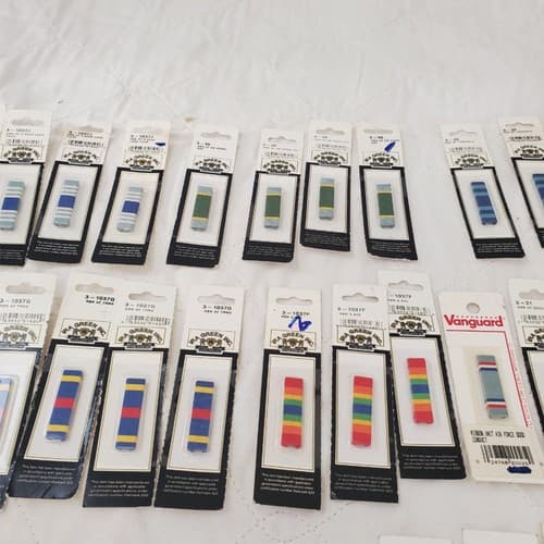 Lot of Assorted Military Ribbon Bars and Pins - Thumbnail 7