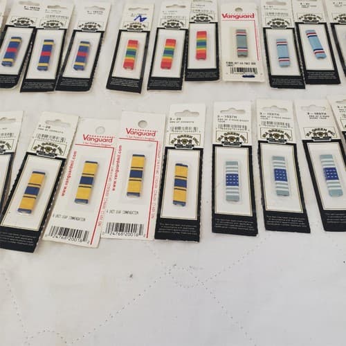 Lot of Assorted Military Ribbon Bars and Pins - Thumbnail 11