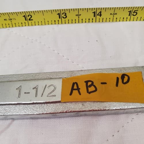 Pittsburgh 1-1/2" 19.5Inch Long Angled Head Open End Wrench AB-10 - Thumbnail 2