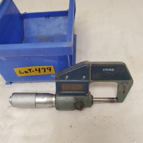 Mitutoyo Digital Outside Micrometer LOT-479 - Thumbnail 7