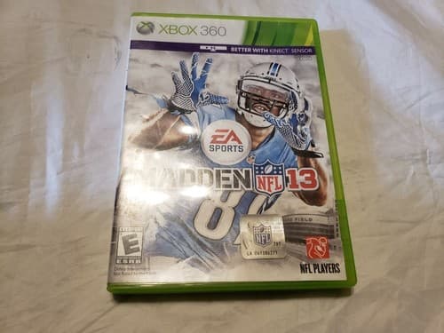 Madden NFL 13 (Microsoft Xbox 360, 2012) NFL Players EA Sports Game Disc - Image 1