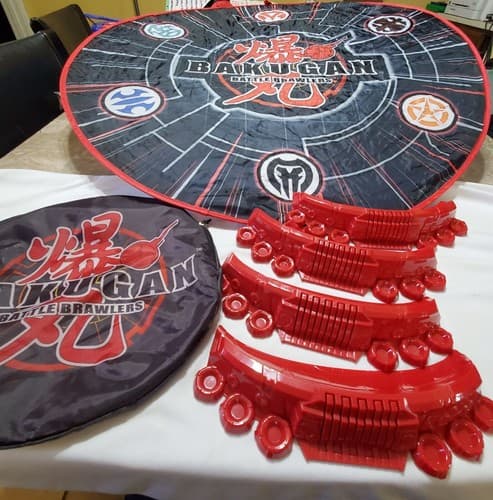 Bakugan Battle Brawlers Arena HUGE SHIELD WALL HANGING 33 inches Baku Gan Sega - Image 1