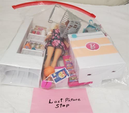 Mattel Barbie Doll Grocery Store Supermarket Playset - Thumbnail 10